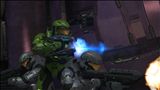 A recreation of the cover art for the novel "Halo: First Strike"