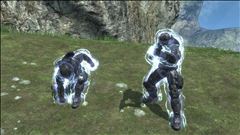 Most people have to punch the ground to armorlock....