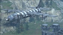 AC-130 Gunship shootin missles