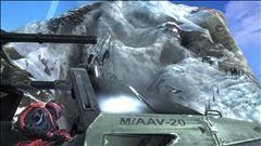 Flying to Skull Mountain