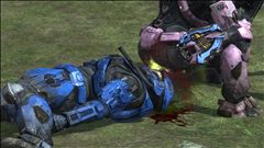 Girl Spartan F@RTS in guys face!