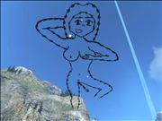 cortan enjoying herself